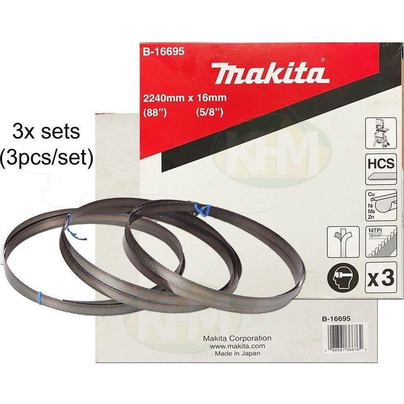 MAKITA Bandsägeblatt 14 Zähne Pro Zoll 3 Stück 792560-3