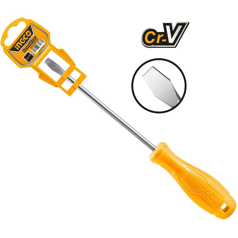 Ingco Flat Screwdriver (Slotted)