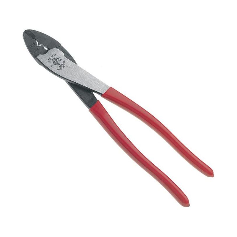Klein 1005 Crimping Tool Plier Non-Insulated & Insulated Terminals | Klein by KHM Megatools Corp.