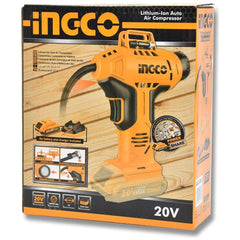 Ingco CACLI1201 20V Cordless Inflator (Bare) - KHM Megatools Corp.