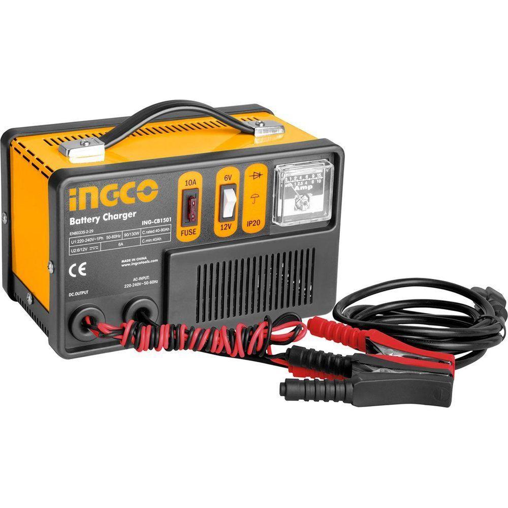 Ingco ING-CB1501 Car Battery Charger 6A - KHM Megatools Corp. Main image