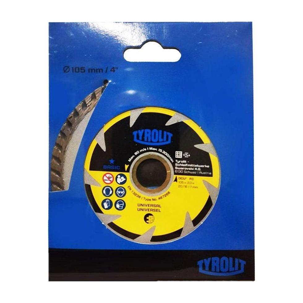 Tyrolit Diamond Cut Off Wheel [Basic] | Tyrolit by KHM Megatools Corp. Main image