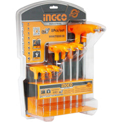 Ingco HHKT80838 8pcs Torx Allen Key Wrench Set (T-Handle) - KHM Megatools Corp.