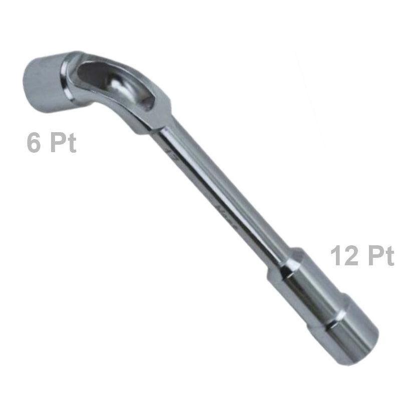 Hans 1477 L-Type Hollow & Deep Socket Wrench 12pt x 6pt (Forged Steel)
