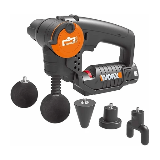 Worx WX541 12V Cordless Massage Gun | Worx by KHM Megatools Corp. Main image