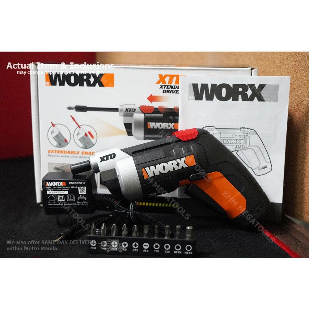 Worx WX252 4V Cordless Extendable Reach XTD Screwdriver