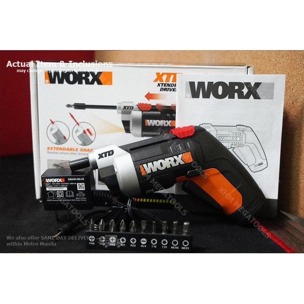 Worx WX252 4V Cordless Extendable Reach XTD Screwdriver