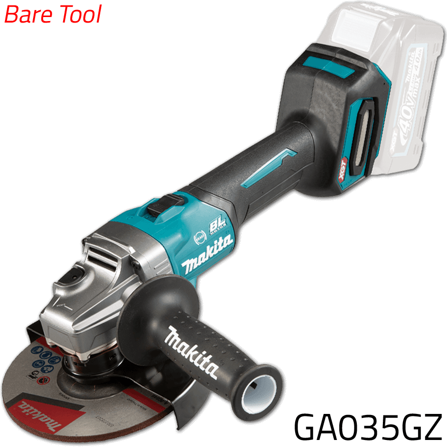 Makita GA035GZ 40V Cordless Angle Grinder (Slide Switch) XGT [Bare Tool] | Makita by KHM Megatools Corp.