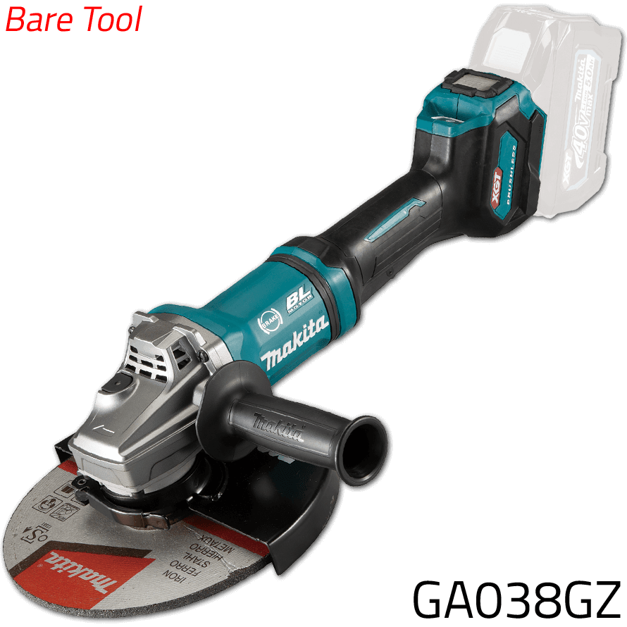Makita GA038GZ 40V Cordless Angle Grinder 9" XGT [Bare] | Makita by KHM Megatools Corp.