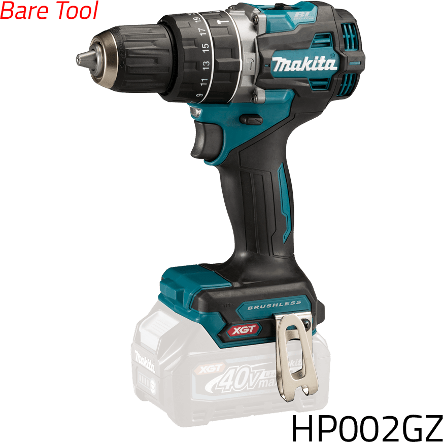 Makita HP002GZ 40V Cordless Brushless Hammer Drill (XGT-Series) [Bare] | Makita by KHM Megatools Corp. Main image