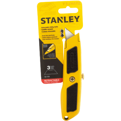 Stanley 10-779 DynaGrip Retractable Utility Cutter Knife 5-5/8" | Stanley by KHM Megatools Corp.