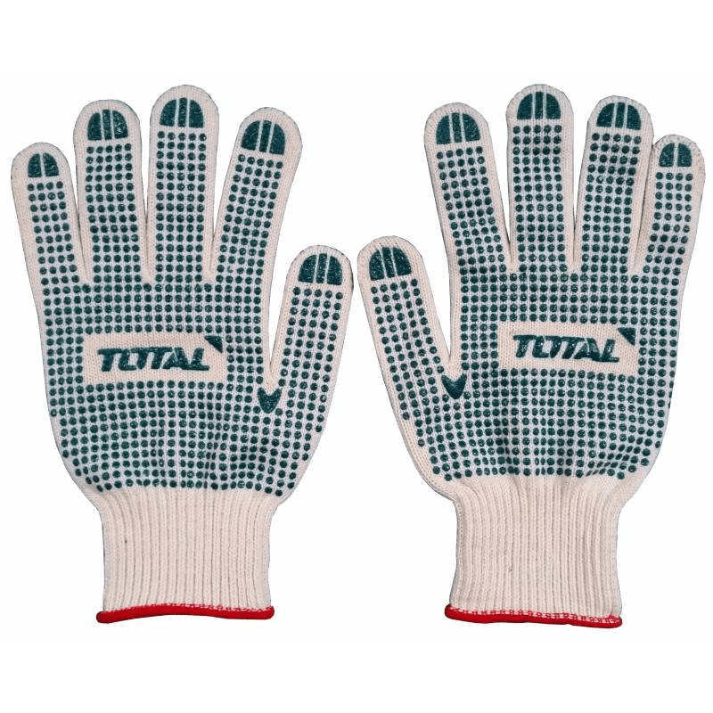 Total Knitted & PVC Dots Cotton Gloves | Total by KHM Megatools Corp.