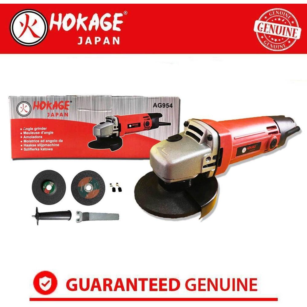 Hokage AG954 Angle Grinder - Goldpeak Tools PH Hokage