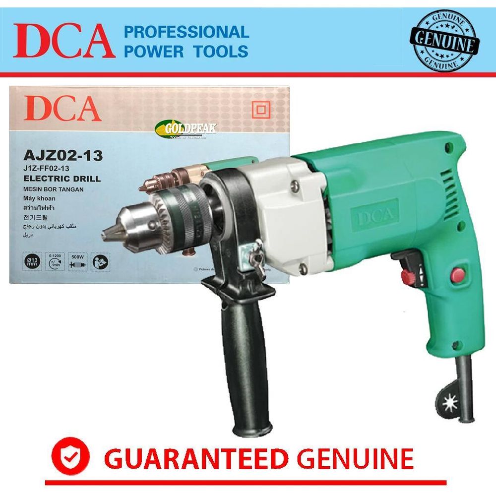 DCA AJZ02-13 Electric Hand Drill 13mm - Goldpeak Tools PH DCA