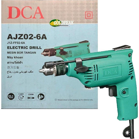 DCA AJZ02-6A Electric Hand Drill with Belt Clip - Goldpeak Tools PH DCA
