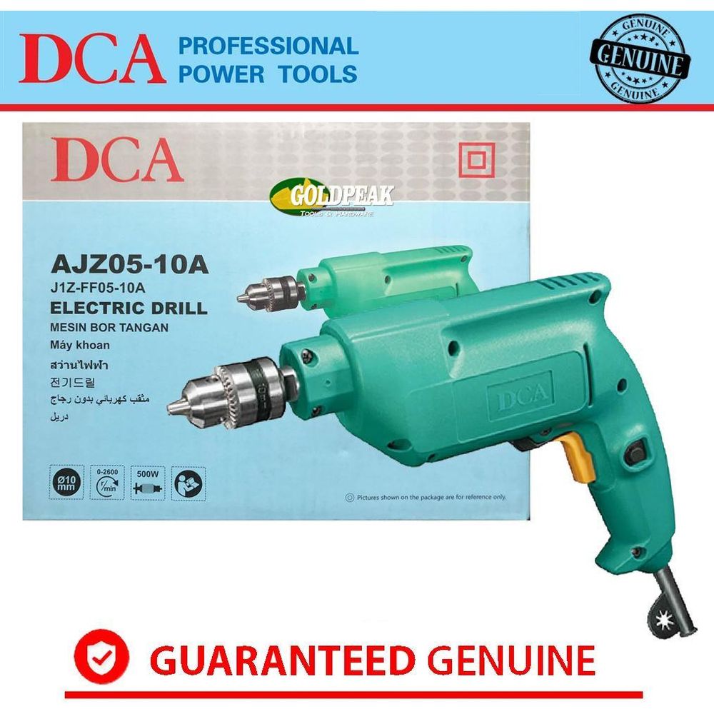 DCA AJZ05-10A Electric Hand Drill 10mm - Goldpeak Tools PH DCA