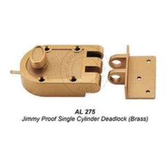 Amerilock AL Jimmy Proof Deadlock Night Latch  Door Lock | Amerilock by KHM Megatools Corp.
