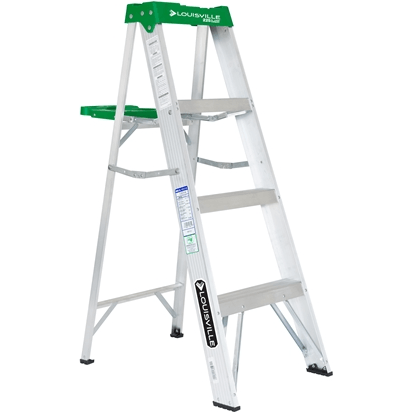 Louisville AS4000 Aluminum Step Ladder / A-Type Ladder (225 lbs) - KHM Megatools Corp. Main image
