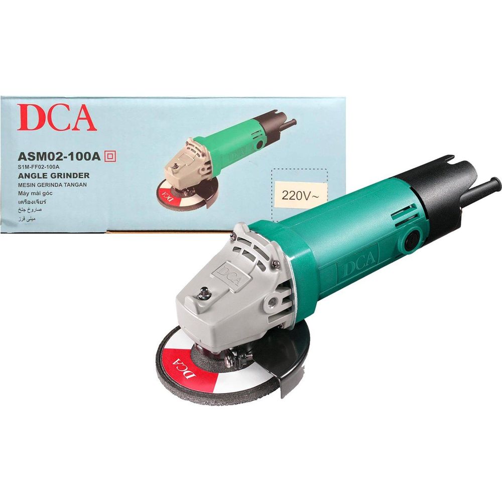 DCA ASM02-100A Angle Grinder 4" - Goldpeak Tools PH DCA