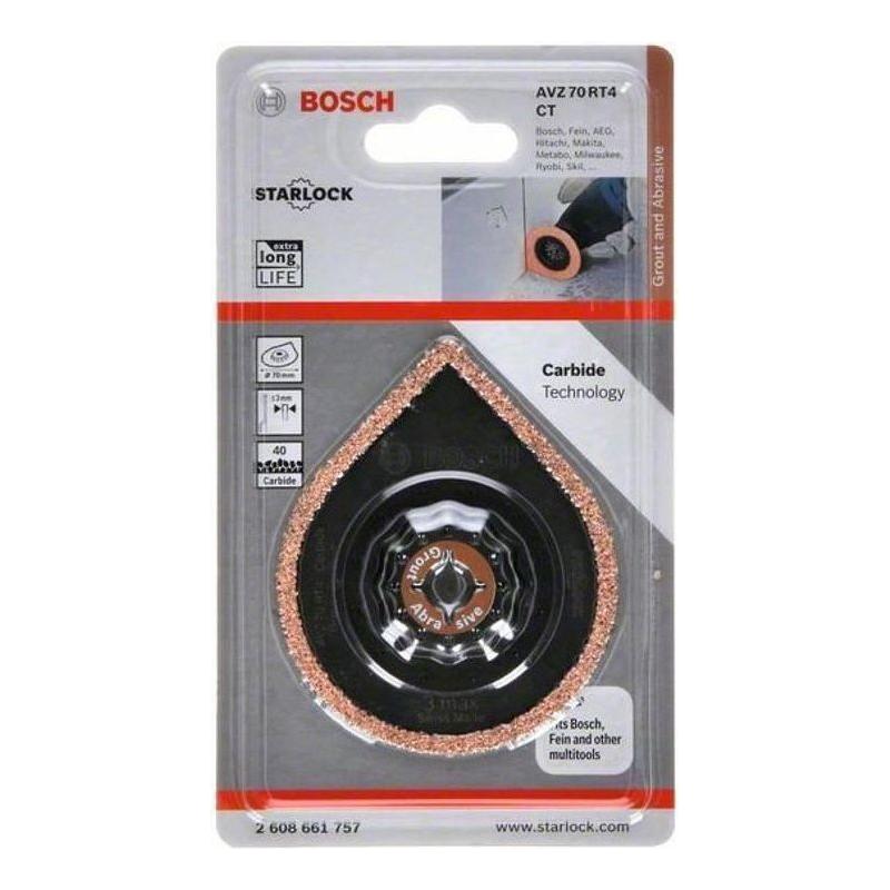 Bosch AVZ 70RT RIFF Grout / Mortar Remover for Oscillating Tool - Goldpeak Tools PH Bosch Main image