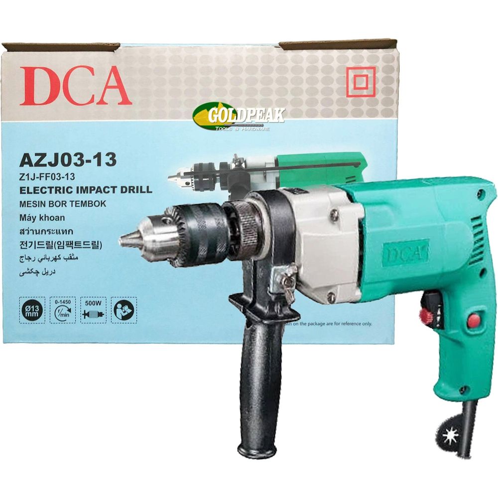 DCA AZJ03-13 Impact Drill / Hammer Drill - Goldpeak Tools PH DCA