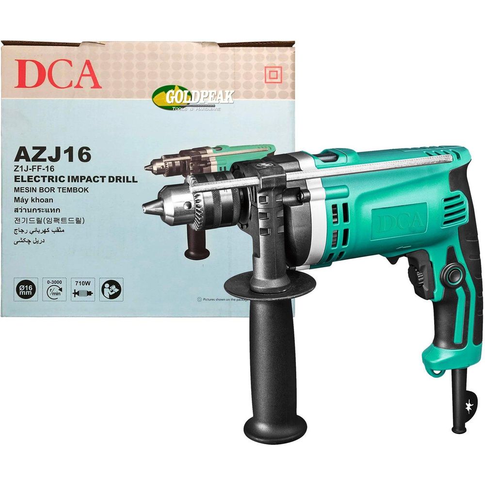 DCA AZJ16 Hammer Drill - Goldpeak Tools PH DCA