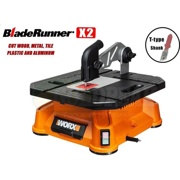 Worx WX572 Bladerunner Bench Top Jigsaw Table Saw