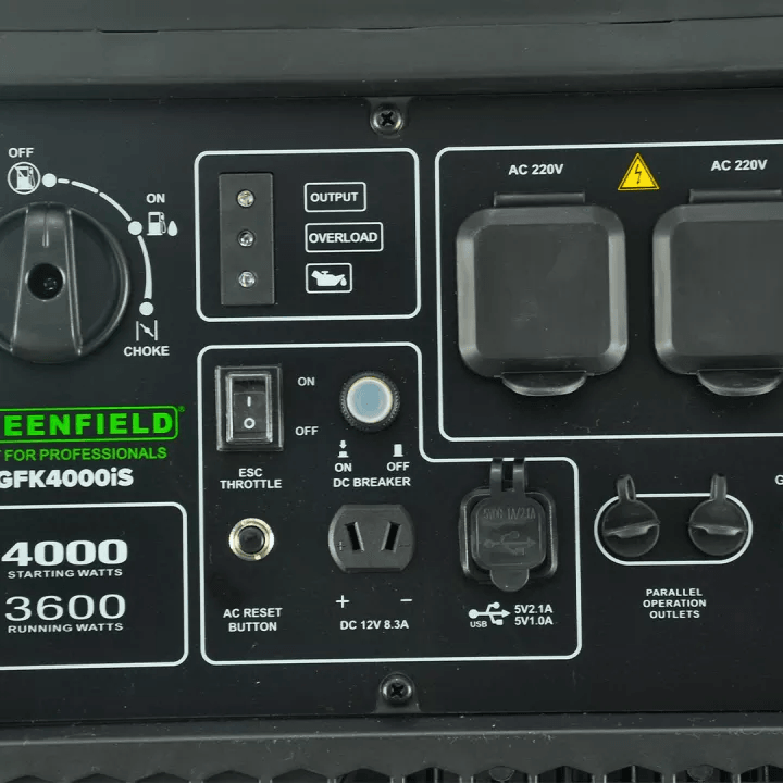 Greenfield Inverter Gasoline Generator / Genset (Smart Rpm) - KHM Megatools Corp.