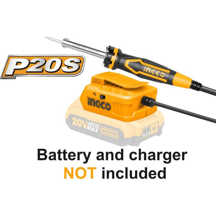 Ingco CSILI2001 20V Cordless Soldering Iron - KHM Megatools Corp. Main image