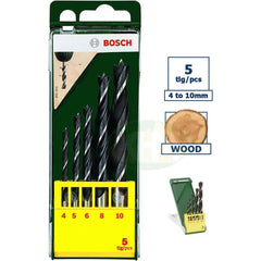 Bosch 5pcs Wood Drill Bit Set (2607019440) | Bosch by KHM Megatools Corp.