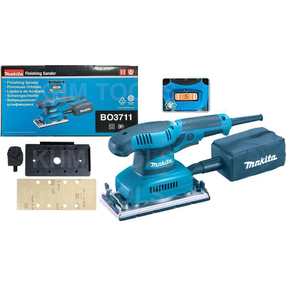 Makita BO3711 Finishing Sander (Variable Speed) 180W