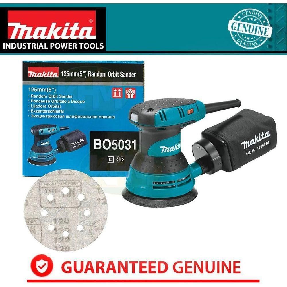 Makita BO5031 Random Orbit Sander 5" 300W - KHM Megatools Corp.