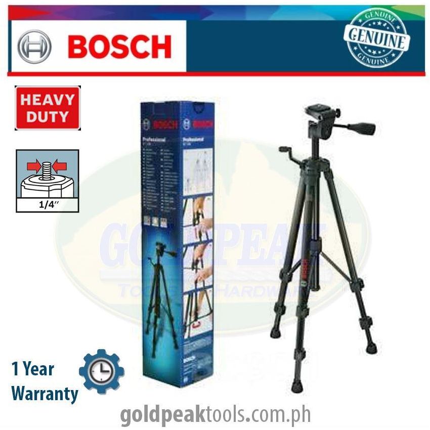 Bosch BT150 Building Tripod 1/4" - Goldpeak Tools PH Bosch