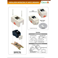 Omni SBRS-2P Safety Breaker Regular with Socket (15A,20A) | Omni by KHM Megatools Corp.