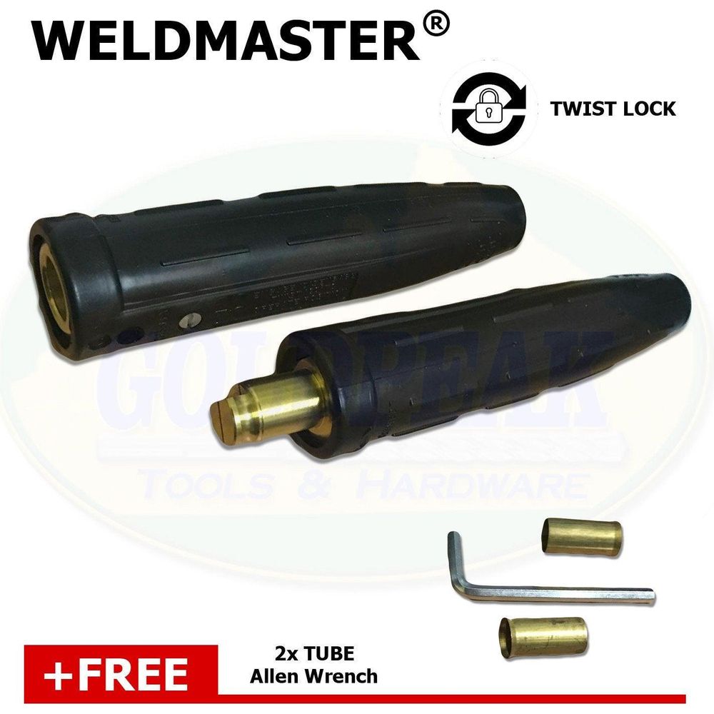 Weldmaster Welding Cable Connector - Goldpeak Tools PH Weldmaster