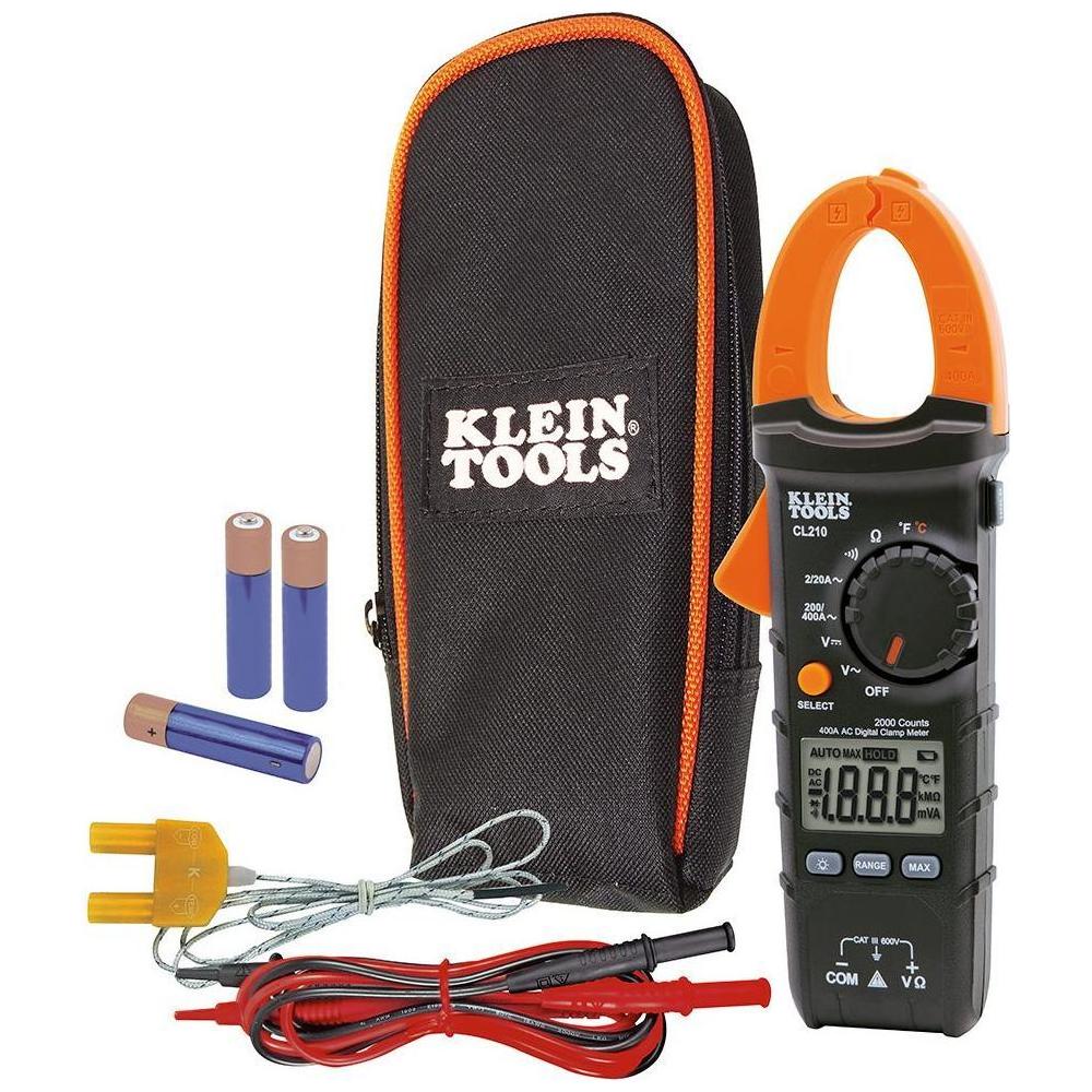 Klein CL210 Digital Clamp Meter / Tester - Goldpeak Tools PH Klein