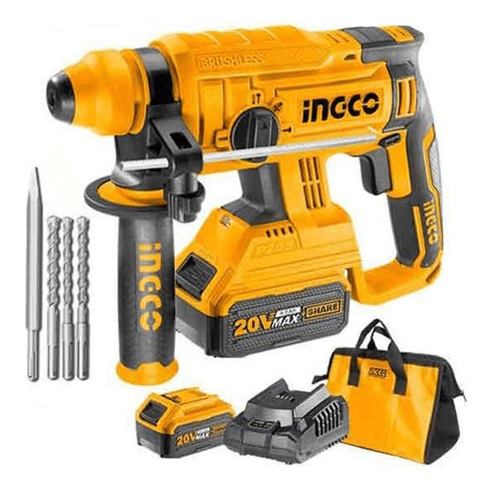 Ingco CRHLI22012 20V Cordless Rotary Hammer BL Motor - KHM Megatools Corp.