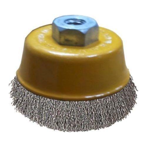 Tatara Bowl Cup Brush Crimped Stainless Bristles - Goldpeak Tools PH Tatara