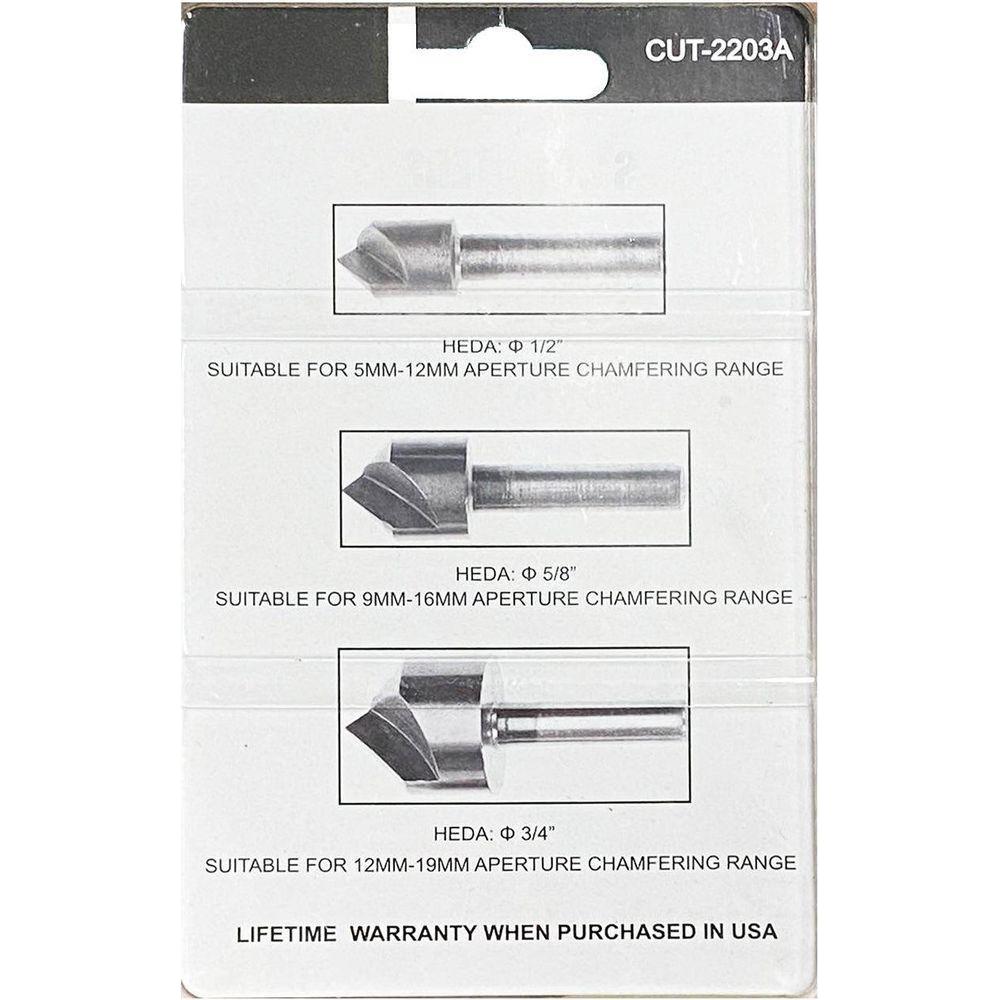 OSK CUT-2203A 3pcs Countersink Bit Set