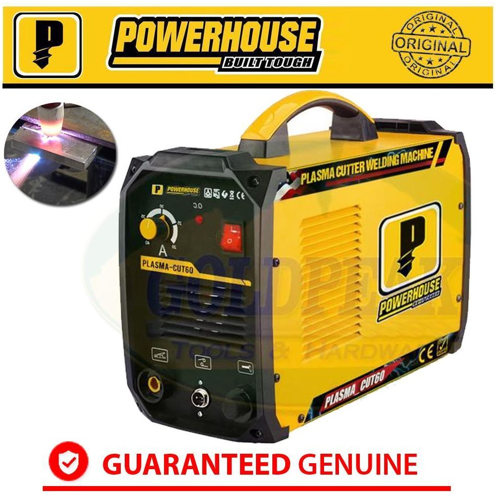Powerhouse CUT 60 DC Inverter Plasma Cutter / Plasma Cutting Machine - Goldpeak Tools PH Powerhouse