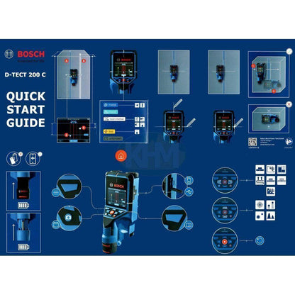 Bosch D-tect 200 C Wall scanner / Floor Scanner | Bosch by KHM Megatools Corp.