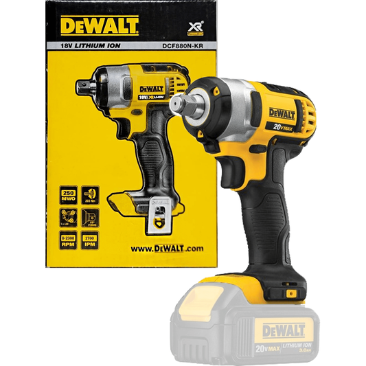 Dewalt DCF880N Cordless Impact Wrench 1/2" Drive (18V/20V) (Bare) - KHM Megatools Corp. 1000