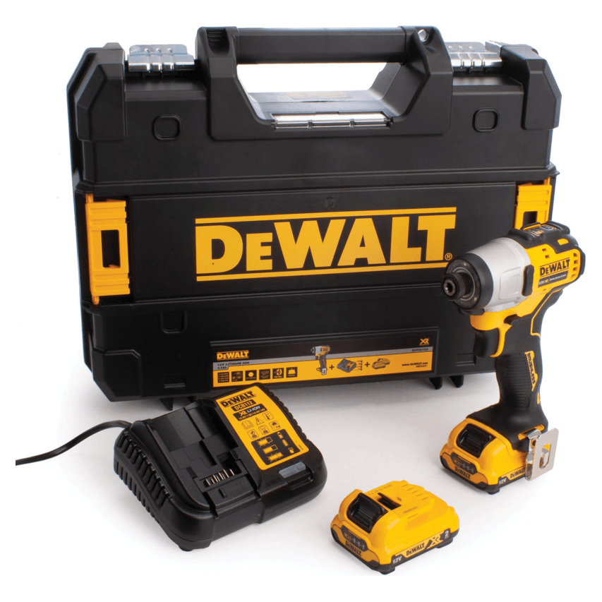 Dewalt DCF801D2 12V Cordless Impact Driver (XR Brushless) [Kit] - KHM Megatools Corp.