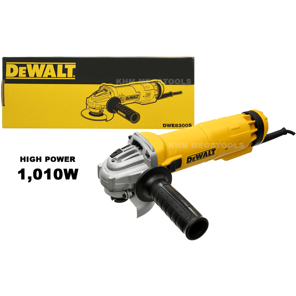 Dewalt DWE8300S Angle Grinder 4" 1010W - KHM Megatools Corp.