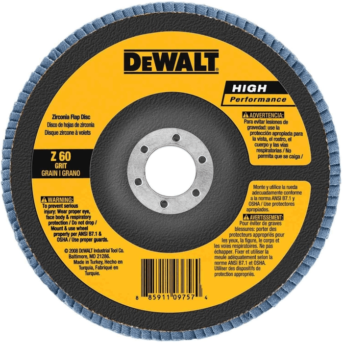 Dewalt DW8302 Flap Disc 4" Grit 60 - KHM Megatools Corp.