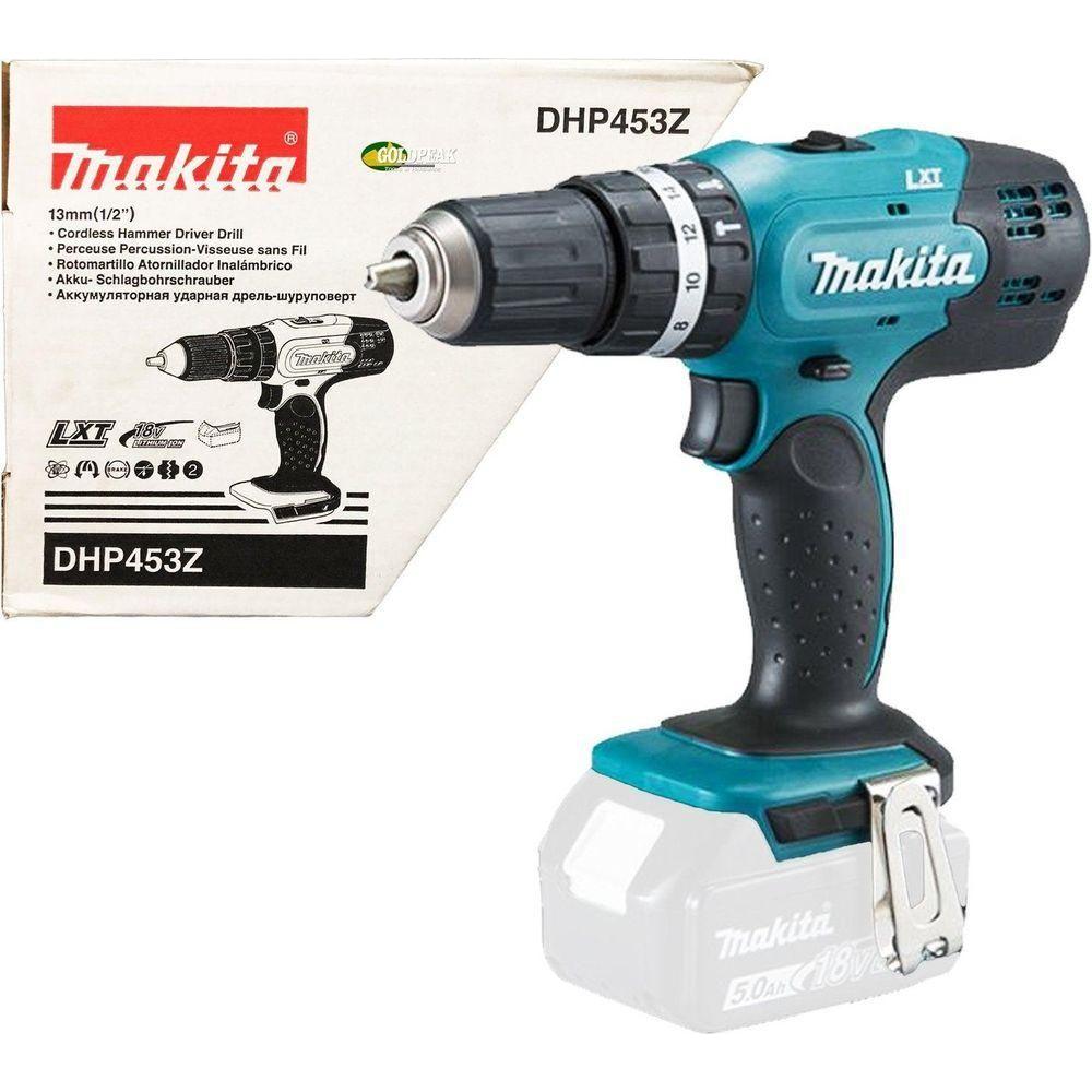 Makita DHP453Z 18V Cordless Hammer Drill [LXT-Series] (Bare) - Goldpeak Tools PH Makita