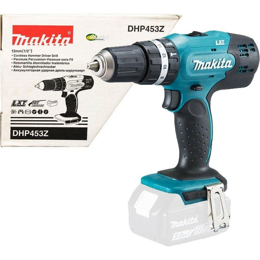 Makita DHP453Z 18V Cordless Hammer Drill [LXT-Series] (Bare) - Goldpeak Tools PH Makita