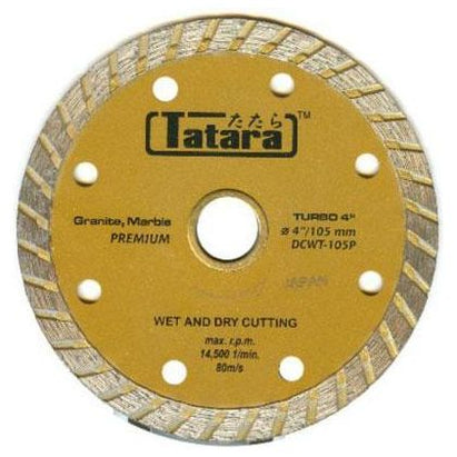 Tatara Diamond Cut Off Wheel (Turbo Premium) - Goldpeak Tools PH Tatara
