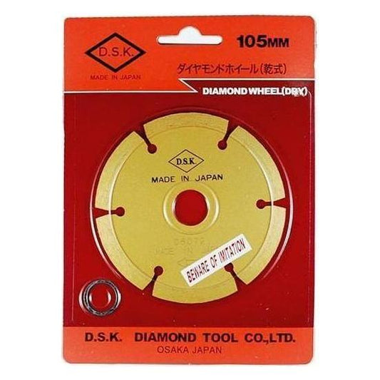 DSK Japan DSGD-4 Diamond Cut Off Wheel 4" (Dry) - Goldpeak Tools PH DSK