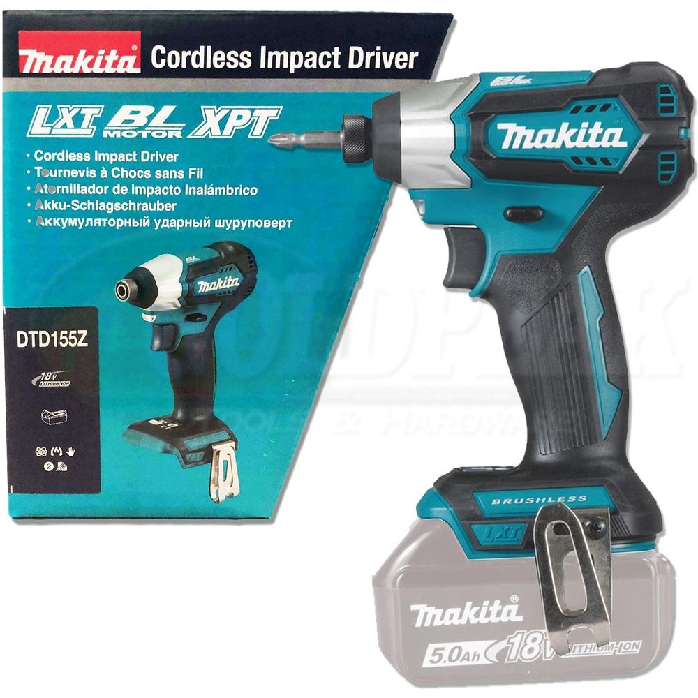 Makita DTD155Z Cordless Impact Driver (LXT Series) [Bare] - Goldpeak Tools PH Makita